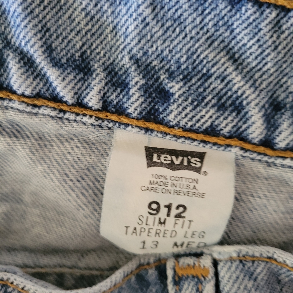 Levi's 912orange tab jeans - Picture 2 of 3